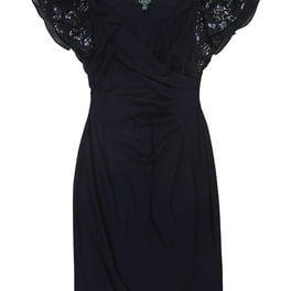 Ralph Lauren BLACK ワンピース sequin lace sleeve Ralph Lauren BLACK ワンピース sequin lace sleeve
