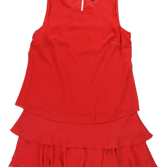 Ralph Lauren Womens Solid Tie, Red, 12