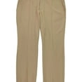 thumbnail image 1 of Ralph Lauren Womens Straight Leg Casual Trouser Pants, Beige, Plus Size, 16W, 1 of 3