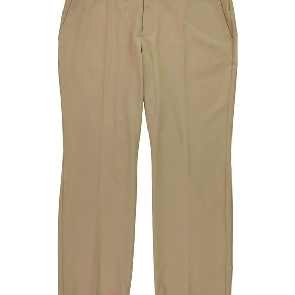 Ralph Lauren Womens Straight Leg Casual Trouser Pants, Beige, Plus Size, 22W