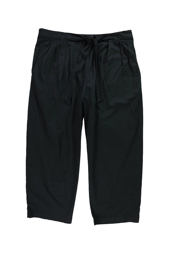 Womens Straight Leg Casual Trouser Pants, Black, 16