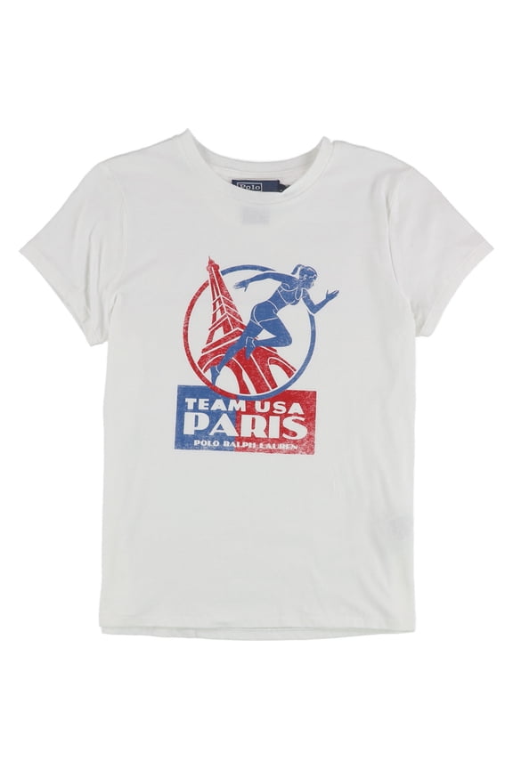 Womens Team USA Graphic T-Shirt, Multicoloured, X-Small