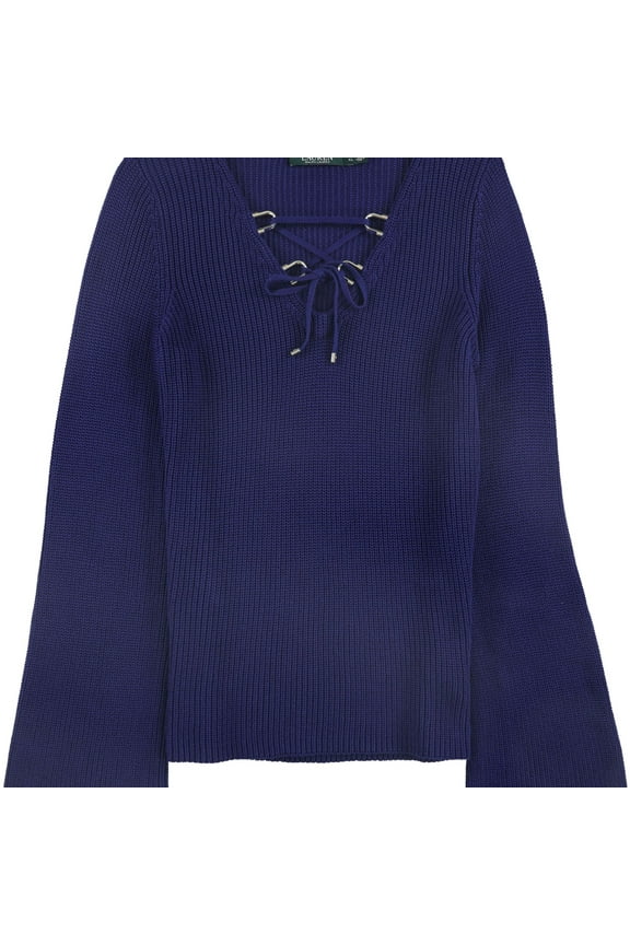 Womens Valayna Pullover Sweater, Blue, Medium