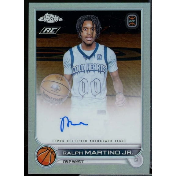 Ralph Martino Jr. Card 2022-23 Topps Chrome Overtime Elite Autographs #CARMJ