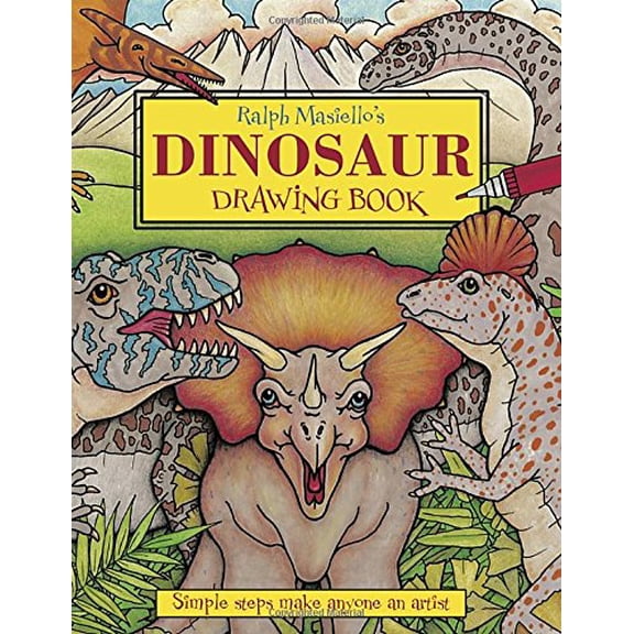 Pre-Owned Ralph Masiello's Dinosaur Drawing Book (Hardcover) 157091527X 9781570915277