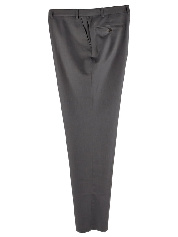 Ralph Men's Wool Natural Stretch Flat Front Dress Pants-C-Short 40W