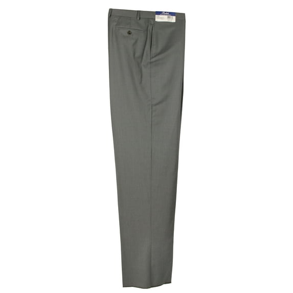 Ralph Ralph Lauren Men's Wool Natural Stretch Flat Front Dress Pants-C-33W