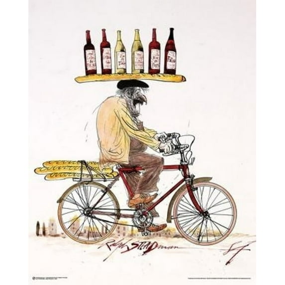Ralph Steadman - Wine Poster (24 x 30)