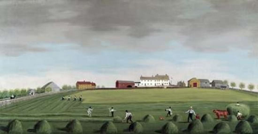 Ralph Wheelocks Farm Canvas Art - Francis Alexander (12 x 18)