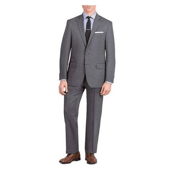 Ralph by Ralph Lauren Classic-Fit Solid Wool Suit 46Long 40W