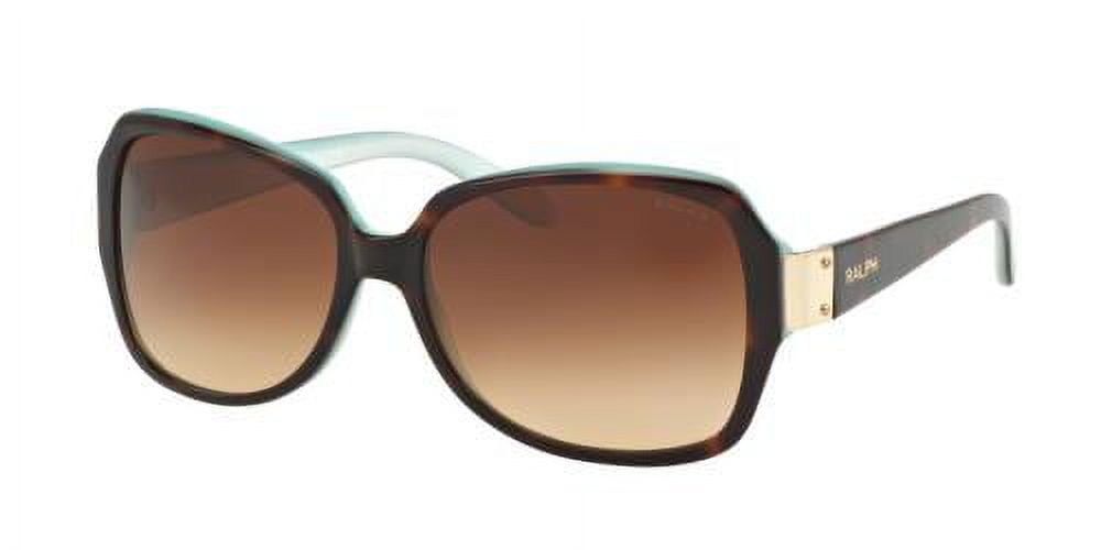 Ralph by Ralph Lauren RA 5138 Plastic Womens Square Sunglasses Havana 58mm Adult