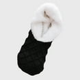 thumbnail image 1 of absanyy Women's Cozy Warm Fleece House Socks - Plush-Lined Non-Slip Fall Winter Lounge Floor Socks,Ideal for Home & Cold Weather, Black, 1 of 3