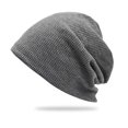thumbnail image 1 of absanyy Women's Cotton Beanie - Slouchy Waffle Knit, Gray, Free Size, Comfortable Breathable for Daily Wear & Outdoor Activities, 1 of 5