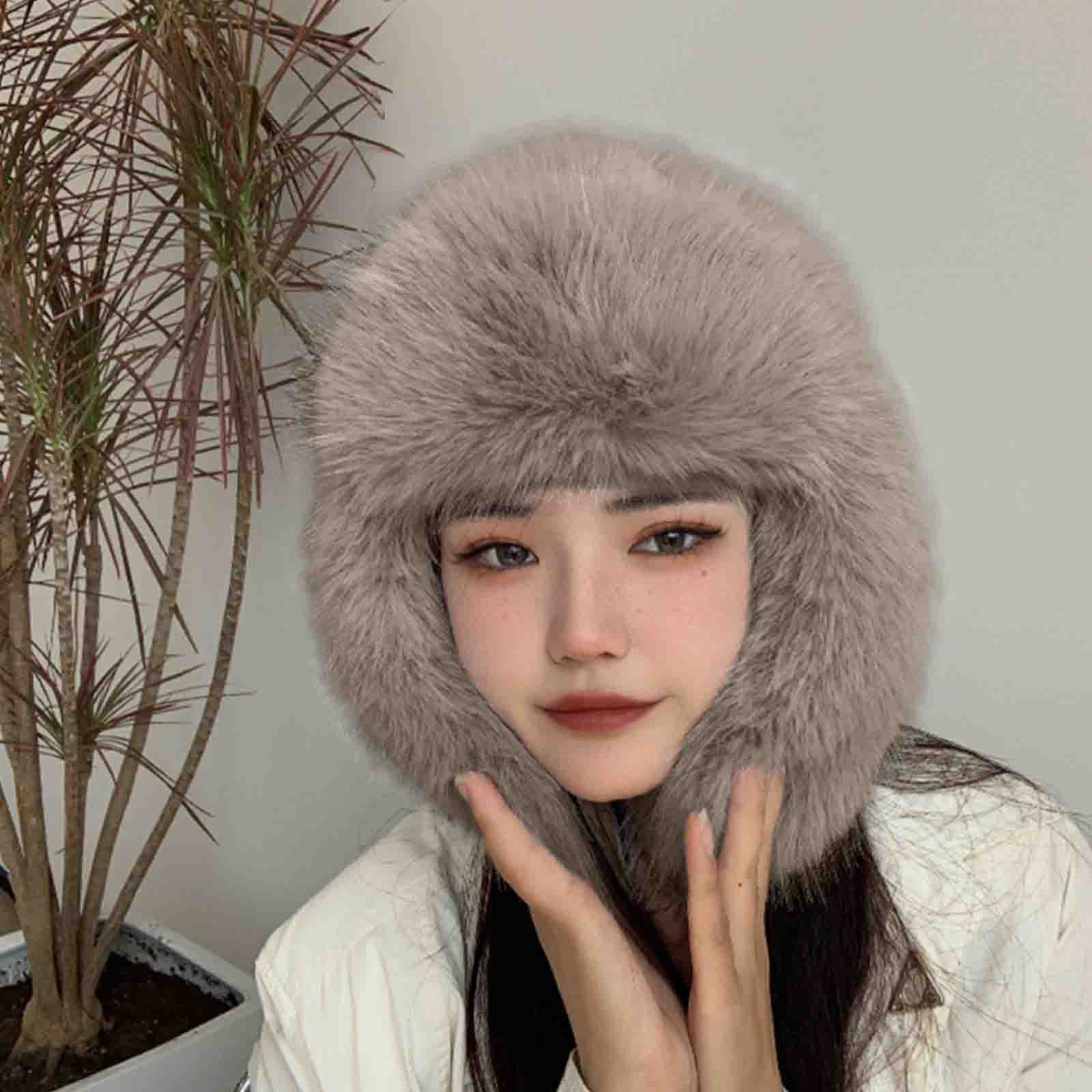 Soft Warm Winter Trapper Hat Pilguni Trapper Hat – Warm Winter Hat with Ear Flaps & Faux  main image 2