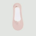 thumbnail image 1 of Ralphats Women's Pink No-show Boat Socks, 100% Polyester Non-slip Moisture-wicking, One Size Fits Most, All-Day Comfort for Loafers/Flats, 1 of 5