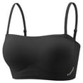 thumbnail image 1 of absanyy Womens Black Strapless Convertible Bra - Non-Slip Seamless M, 4-Way Stretch Comfort for Off-Shoulder Tops & Special Occasions, 1 of 2