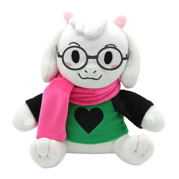 Ralsei Plush Toy 9.8In Game Deltarune Stuffed Toys Peripheral Ultra Soft Plush Doll(White-25Cm)#9459