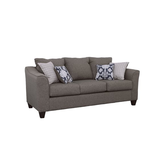 Ralston Charcoal Grey Sofa with Pillow