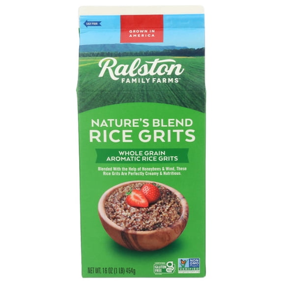 Ralston Family Farms Grits Rice Nature's Blend 16 oz (Pack Of 6)