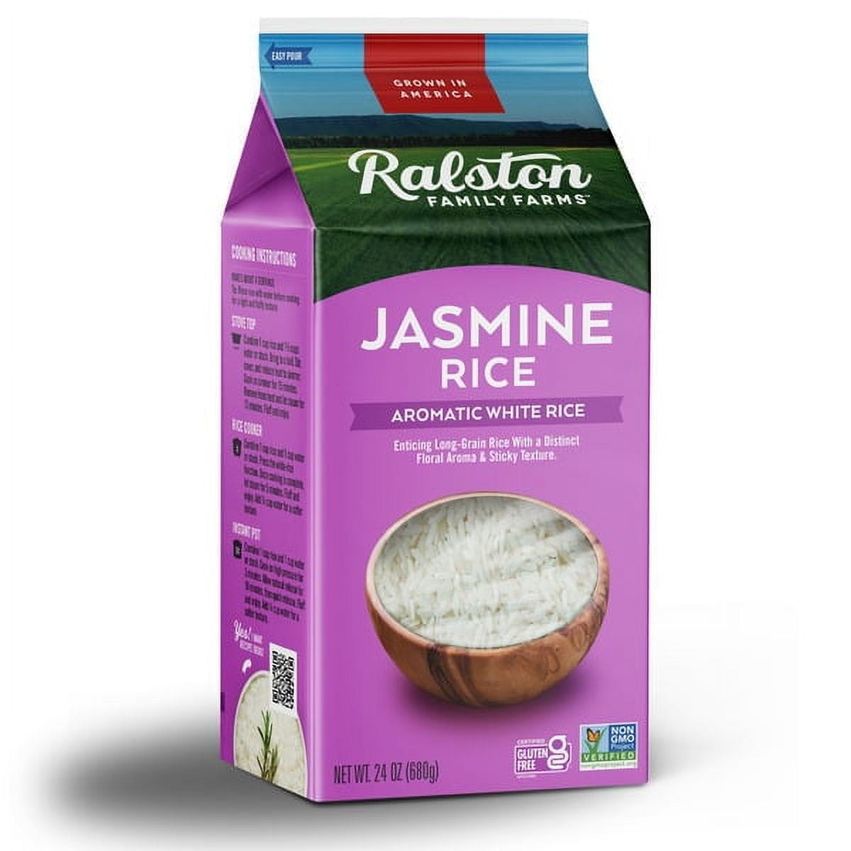 Ralston Family Farms Jasmine Rice 24 oz (Pack of 2)