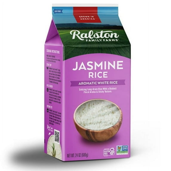 Ralston Family Farms Jasmine Rice 24 oz (Pack of 2)