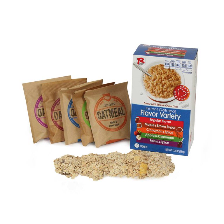 12 PACKS : Ralston Foods Instant Oatmeal Hot Cereal, 13.5 Ounce