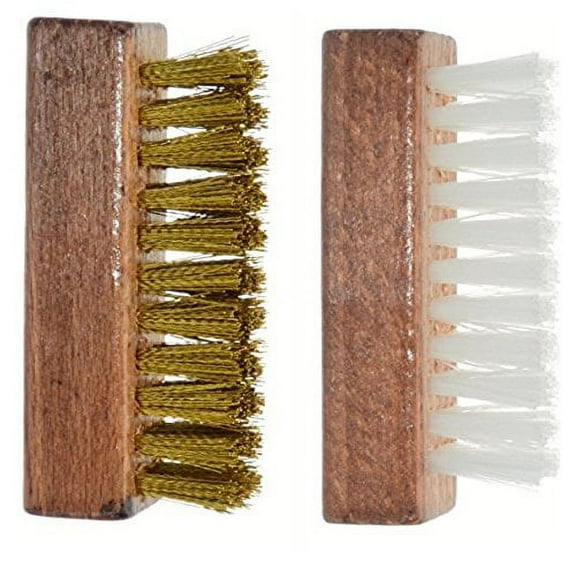 Ralyn Brass and Nylon Suede Brushes. 2-set.