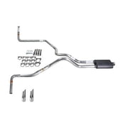 Ram 04-06 dual exhaust 2.5 MA pipe Flowsound Muffler SW Tip Side Exit