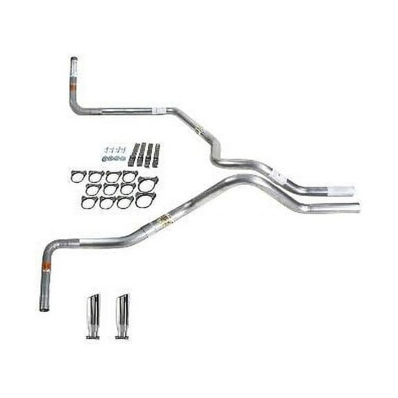 Ram 07-08 dual exhaust 2.5 MA pipe No Muffler RC Tip Side Exit