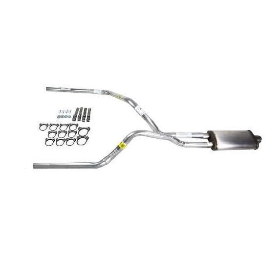 Ram 07-08 dual exhaust 2.5 pipe Stainless muffler