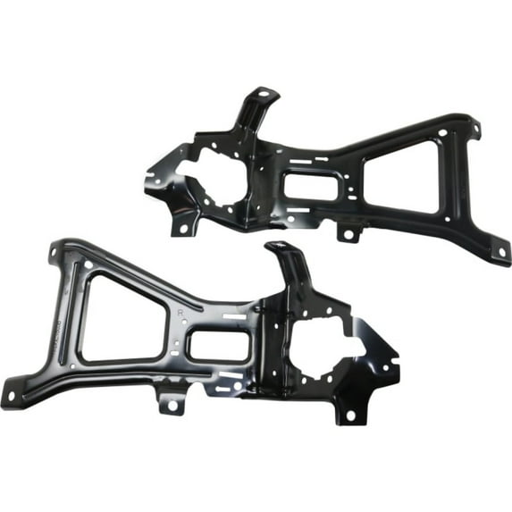 For Ram 1500 2015 16 17 2018 Bumper Bracket Driver and Passenger Side | Pair | Front | CAPA Certified | Classic Steel | Rebel/Warlock | Replacement For CH1061106, CH1061106C | 68271501AC