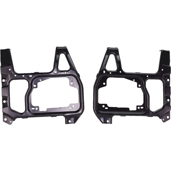 For Ram 2500 2019 2020 2021 2022 Headlight Mounting Panel Driver & Passenger Side | Made of Steel | Steel Inner Brackets | 2pcs. | Replacement For CH1061113 | 68449226AA