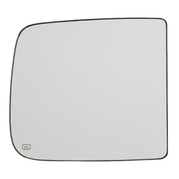 For Ram 2500/3500 2011-2018 Mirror Glass Passenger Side | Outer | Rear View | With Towing Package | 6X9 Trailer Tow | Fold-Away | Replacement For CH1325127 | 68067726AA