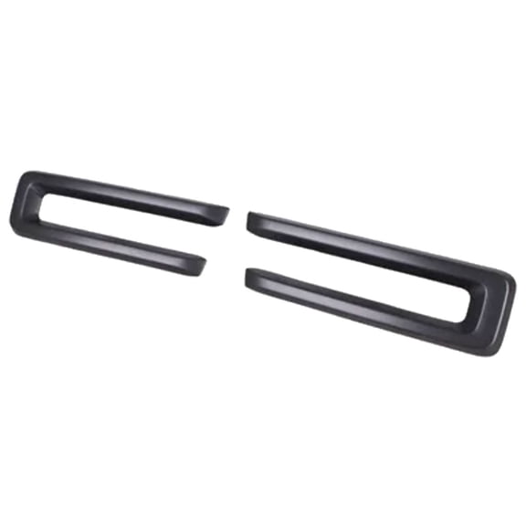 For Ram 2500/3500 2019 2020 2021 2022 Grille Trim Ring | 2-Piece Set | Nostrils | Painted Gray | Made Of Plastic | CAPA | Replacement For CH1210138 | CH1210138C, 191275841068