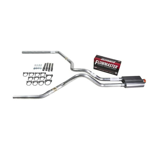 Ram 94-01 dual exhaust 2.5 MA pipe Flowmaster 40