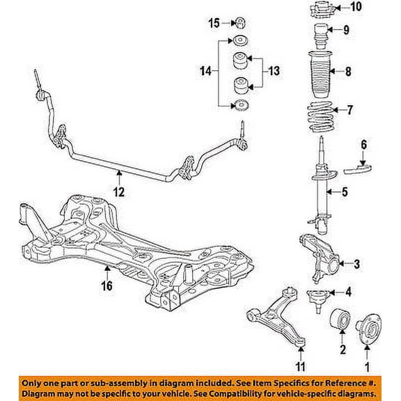 Ram CHRYSLER OEM 14-16 ProMaster 3500 Front Suspension-Strut Mount 68226710AA