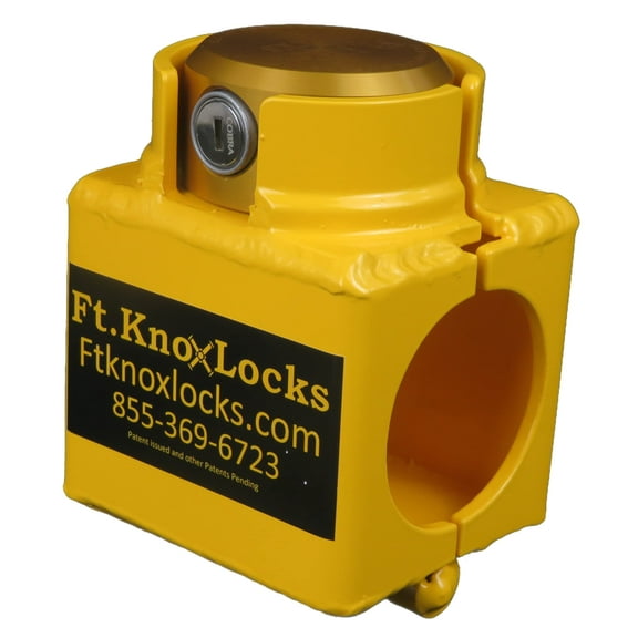 Ram Coupler Lock - Fits ONLY RAM coupler includes Cobra-Sidewinder puck lock- BOLT CUTTER PROOF!!!