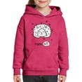 thumbnail image 1 of Ram Face Doodle Hoodie Juniors -Image by Shutterstock,  Large, 1 of 4