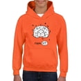 thumbnail image 1 of Ram Face Doodle Hoodie Juniors -Image by Shutterstock,  x-Large, 1 of 4