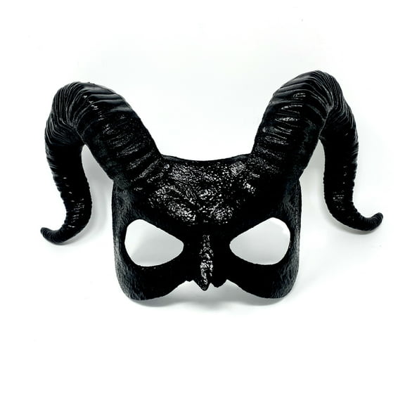 Ram Goat Masquerade Demon Devil Horn Mask Costume Halloween Party Masks
