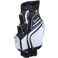 thumbnail image 1 of Ram Golf Accubar Cart Bag with 14 Way Full Length Divider System, Black/White, 1 of 4