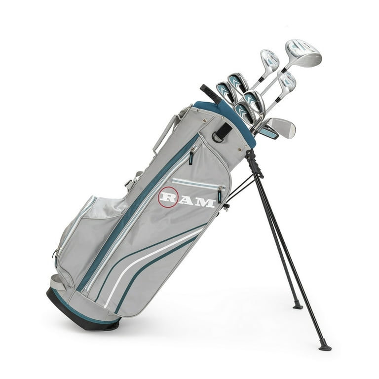 Ram Golf Accubar Golf Clubs Set - Graphite Shafted Woods, Steel Shafted  Irons - Mens Right Hand