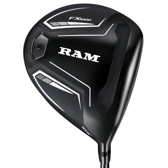 Ram Golf FX1000 10.5 Forged Titanium Men's Right Hand Driver Headcover Included Senior