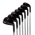 thumbnail image 1 of Ram Golf FX77 Stainless Steel Players Distance Black Iron Set 4-PW, MRH, Regular Flex, 1 of 2