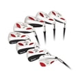 thumbnail image 1 of Ram Golf Laser Graphite Hybrid Irons Set 4-SW (8 Clubs) - Mens Right Hand - Senior Flex, 1 of 5