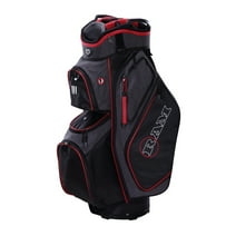Ram Golf Tour Cart Bag with 14 Way Dividers Top Black, Red