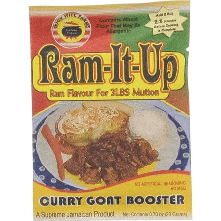 Ram-It-Up Curry Goat Booster 0.70 Ounce (Pack of 3)
