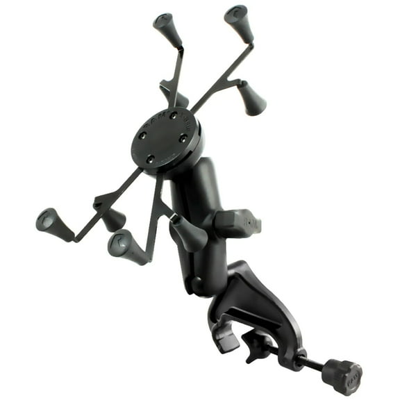 RAM-B-121-UN8U RAM X-Grip Mount with Yoke Clamp Base for 7"-8" Tablets (SEE SPECS)