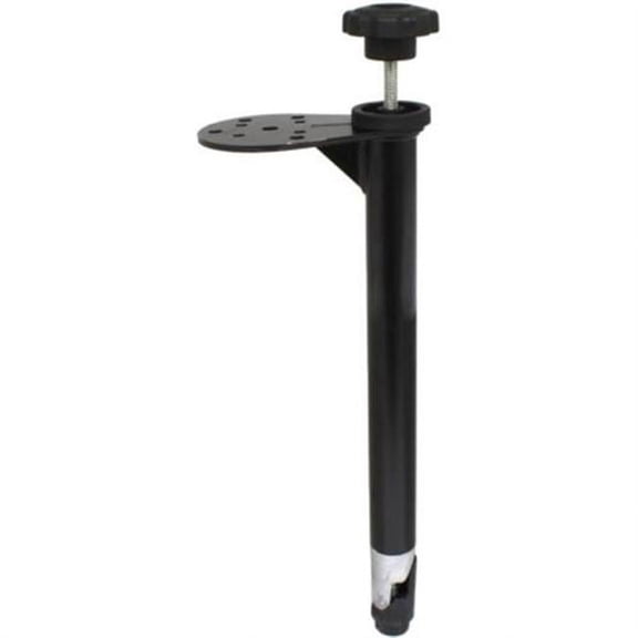Ram Mounting R1H-MVPTTMF12U 12 in. Tele Pole Base with Long Male Flange Tube