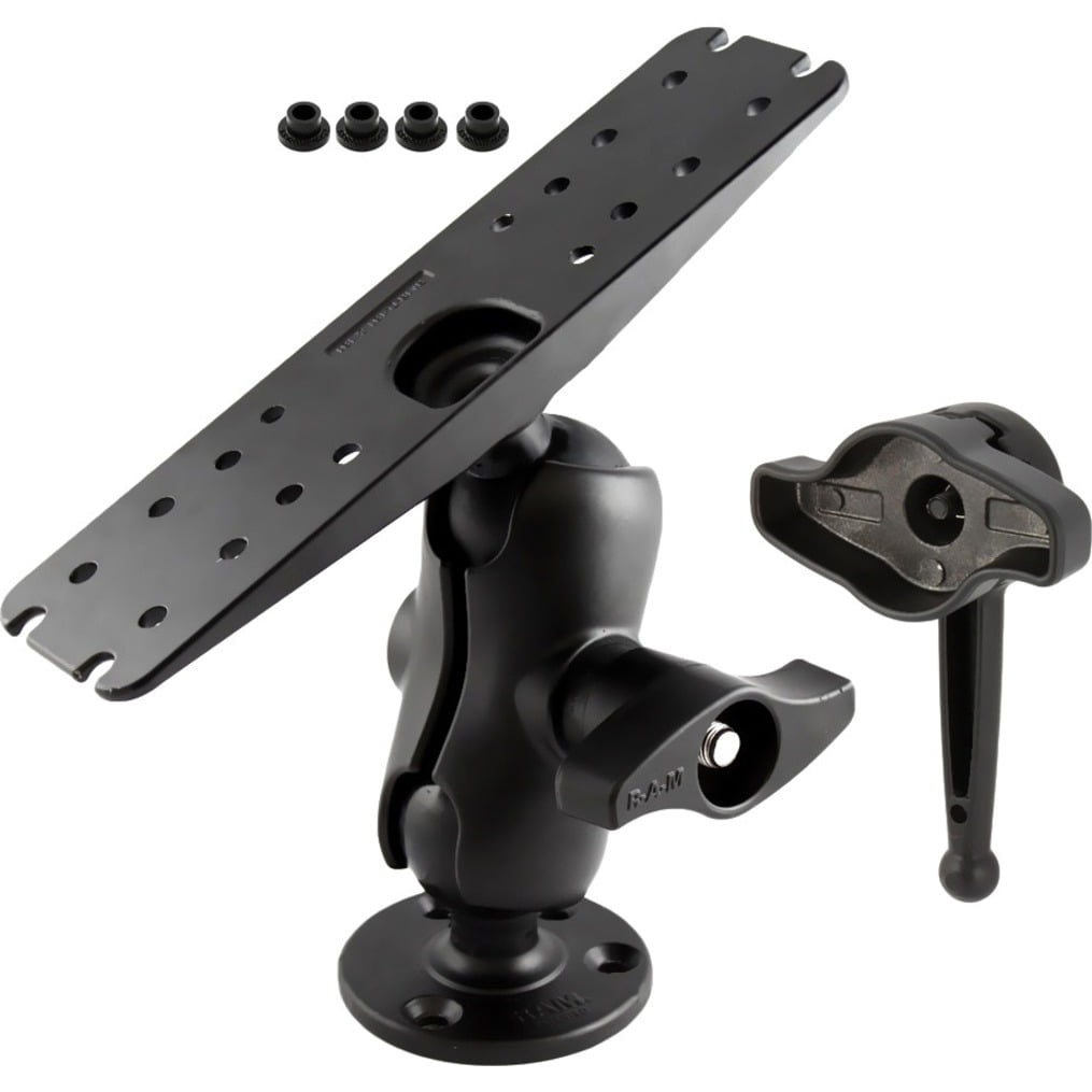 Ram Mounts Ram-D-111-C-Knob9h Large Marine Electronics Mount With Ram Hi-Torq Wrench